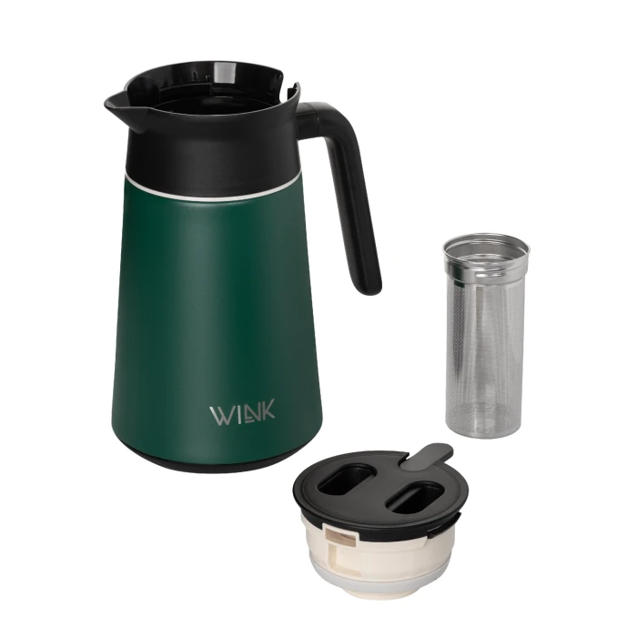 WINK_Dzbanek Termiczny_DARK GREEN_elementy.webp